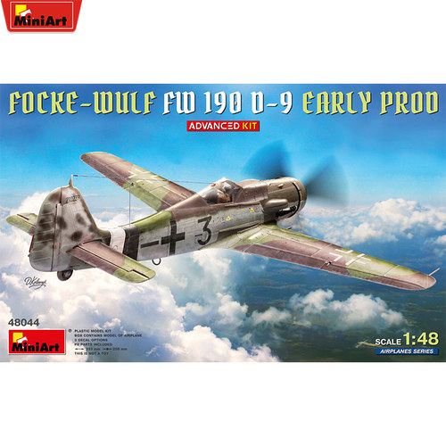 文华模型 MINIART 1/48  德国  Fw 190D9 早期型 豪华版 48044