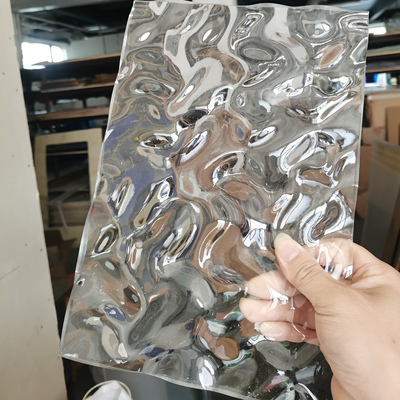 大水波纹亚克力板加工定制切割