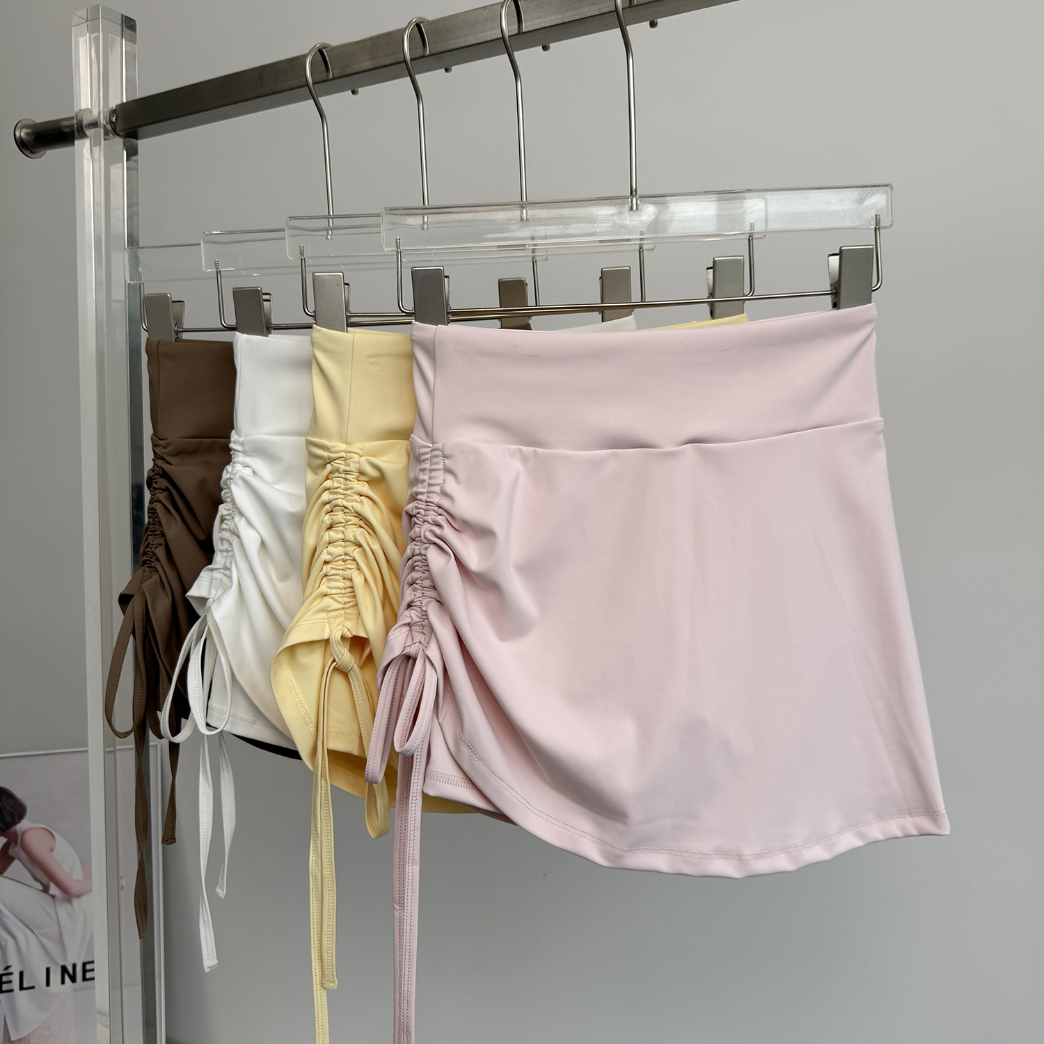 运动半身裙女高腰速干羽毛球裙小个子夏款高级感显瘦跑步健身裙裤