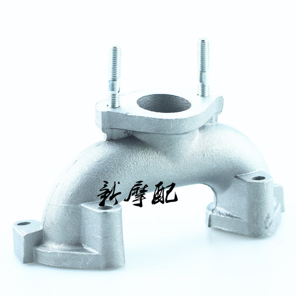 本田太子双缸化油器2改1接口配件