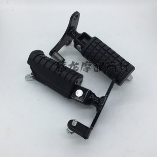 男装双缸双排王CBT125cb125t春兰豹CL125前踏总成前脚踏胶前踏板