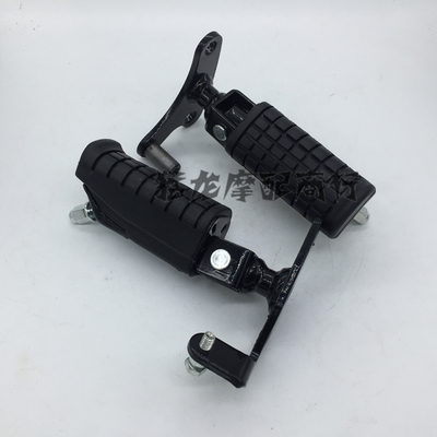 男装双缸双排王CBT125cb125t春兰豹CL125前踏总成前脚踏胶前踏板