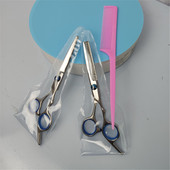 bjd娃用专用剪刀套装 修剪假发打薄头发剪刘海修短假毛发平剪牙剪