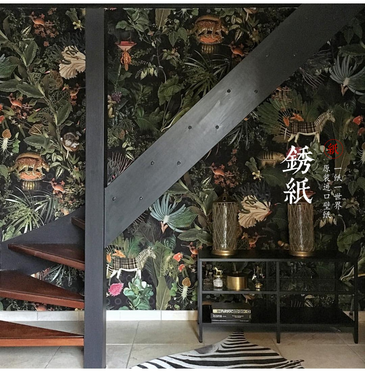 比利时原装进口客厅玄关墙布