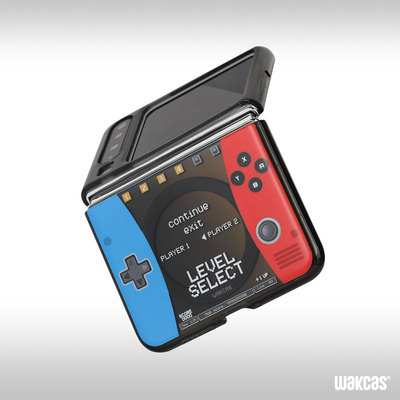 游戏机华为Pura X手机壳磁吸个性潮流磁吸支架适用华为Pura X折叠手机保护套新款小众原创保护套趣味创意防摔