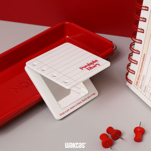 笔记本磁吸手机支架原创小众带镜子个性创意磁吸支架新款趣味潮流