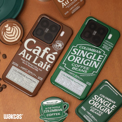 复古个性咖啡小米17pro新款小米15pro手机壳新款磁吸小众适用小米14保护套潮流原创设计手机壳全包防摔情侣