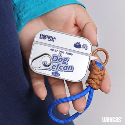 卫壳量贩宠物罐头个性Airpodspro耳机保护壳适用苹果airpods4耳机壳挂绳原创小众1/2/3代新款蓝牙耳机套