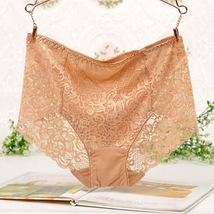 性感蕾丝内裤女中腰微收腹