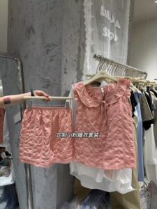 MIDO家 夏性感背心睡衣女2026新款可外穿短裤薄款宽松家居服套装
