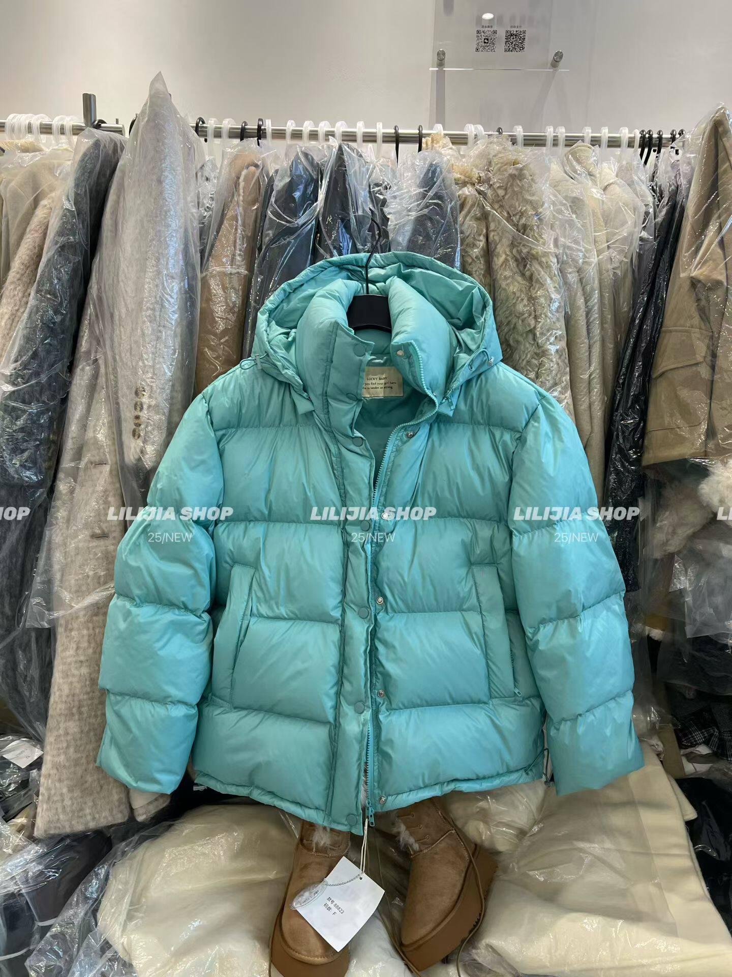 MIDO家 2025秋冬新款韩版宽松显瘦百搭连帽羽绒服女加厚保暖外套