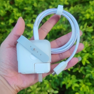 蘋果16 35w雙口充電器保護套iPhone16 15pro max數據線纏繞繩 30w