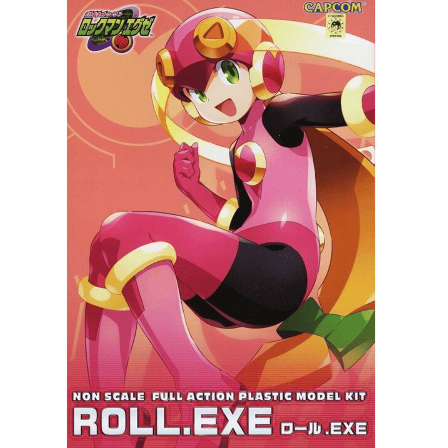 洛克人蘿露ROLL模型拼装