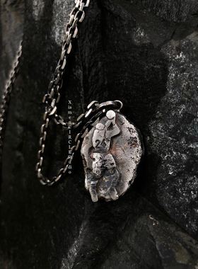 项链科比嘻哈风街舞吊坠非同款