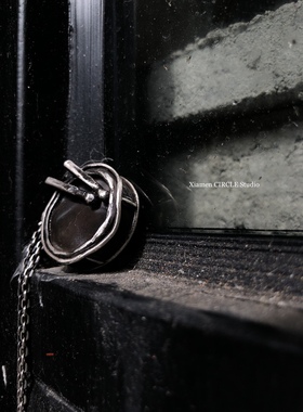 架子鼓项链手工银饰定制乐队歌手鼓手配饰首饰打鼓鼓棒鼓手