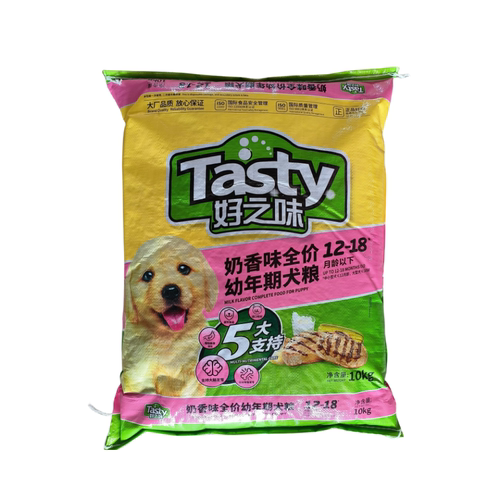 诺瑞好之味奶香味幼犬粮10kg通用型狗粮金毛哈士奇犬粮