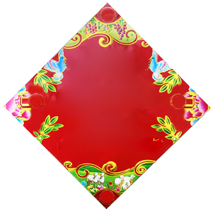 高档满版烫金门贴高档烫金福字门芯心年画门画