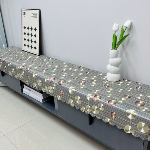 电视柜条几柜防水防油防尘桌布长方形电视机长条盖巾柜鞋柜保护垫