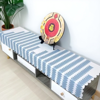 电视柜条几柜防水防油防烫桌布长方形电视机柜鞋柜保护垫长条盖巾