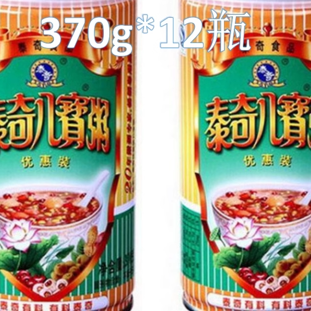 泰奇八宝粥370g*12瓶原味