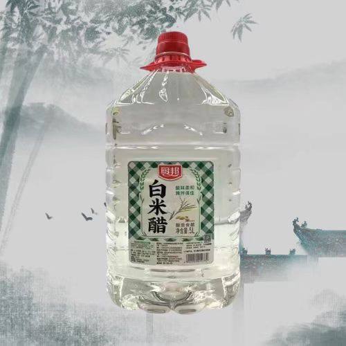 厨邦白米醋5L*1瓶 酿造白醋 醋清味浓 食用香醋白醋包邮