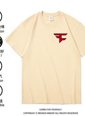 Faze Clan战队服短袖男游戏CSGO比赛T恤周边学生纯棉衣服夏季大码