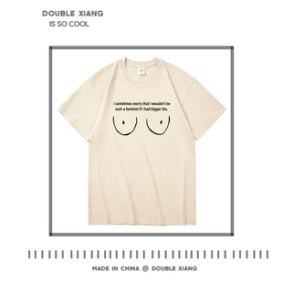 Fleabag伦敦生活同款t恤短袖纯棉趣味幽默美英剧周边衣服男大码潮