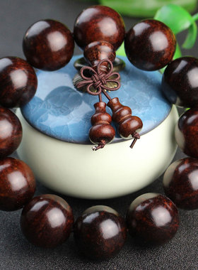 厂家直销老挝大红佛珠交趾黄檀