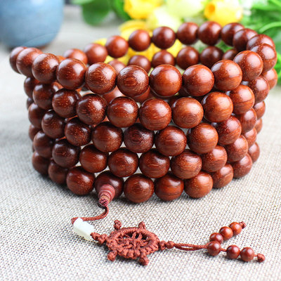 实木礼品长款佛珠手链