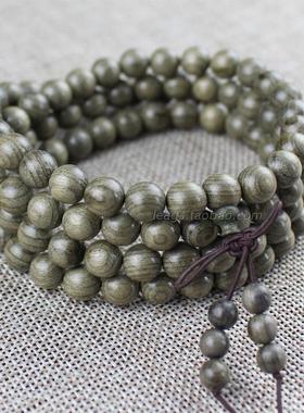 乌木饰品佛珠手链