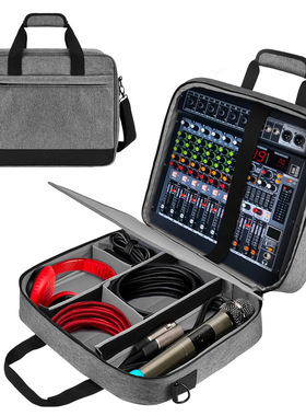 混音器收纳包罗德CasterProII美奇PROFX10V3 MIX12调音台效果器袋
