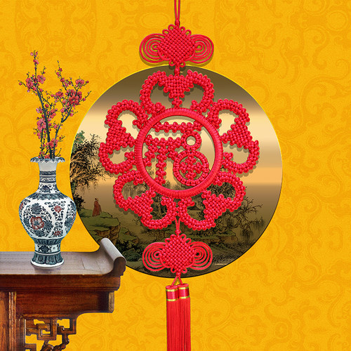 天翊吉玄关客厅卧室中国结挂件