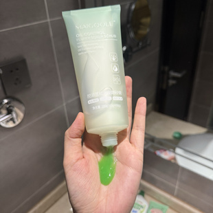 3天不洗头 小绿珠控油双管洗发水头皮200ml海盐磨砂膏蓬松高颅顶