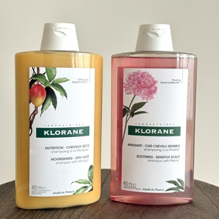 好用到爆!法国芍药舒缓洗发水400ml芒果滋养秀发顺滑滋养