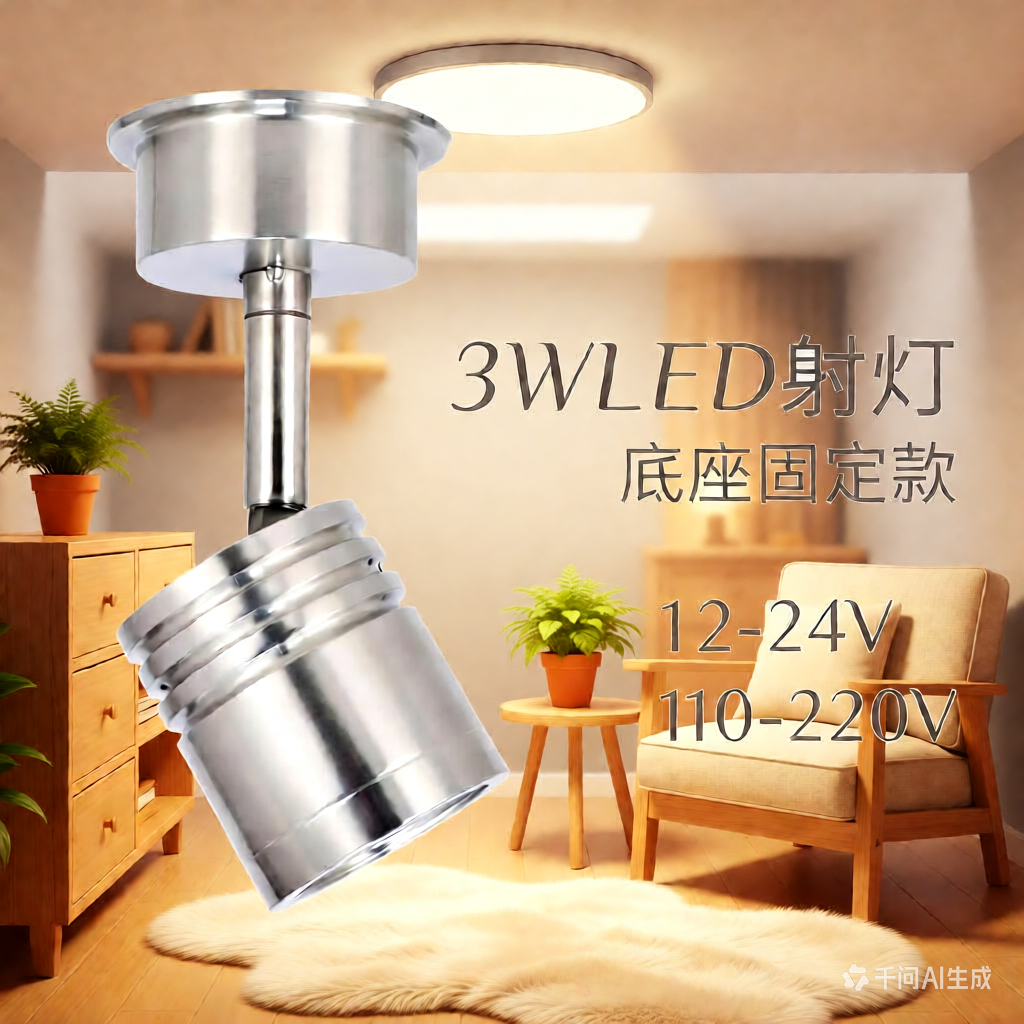 led12V射灯24V明装紫外线射灯客厅背景墙灯卧室床头灯明装壁灯,家装灯饰光源,明装射灯,淘宝优惠券,粉丝福利购,淘宝优惠卷