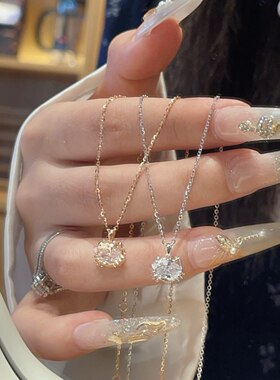 可爱hellokitty猫咪吊坠项链女款