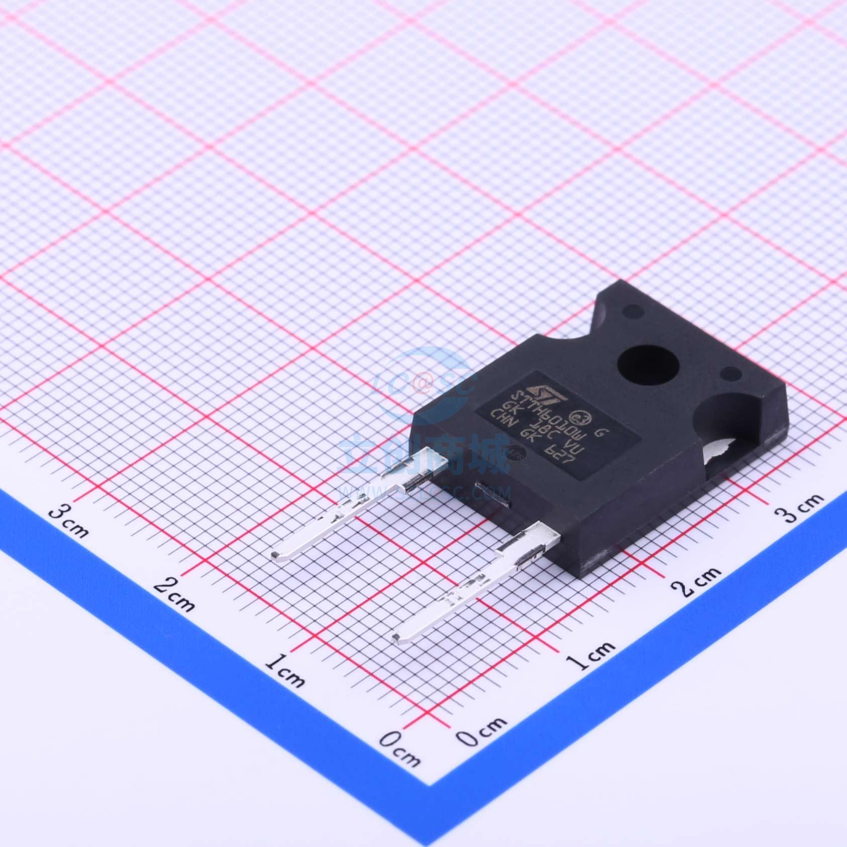 原装全新超快恢复二极管 STTH6010W可直拍可配BOM票