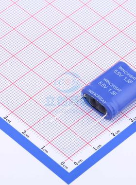 超级电容器 5.5V 1.5F±20% ED08205R53115A0DAU 全新 可拍 可配B