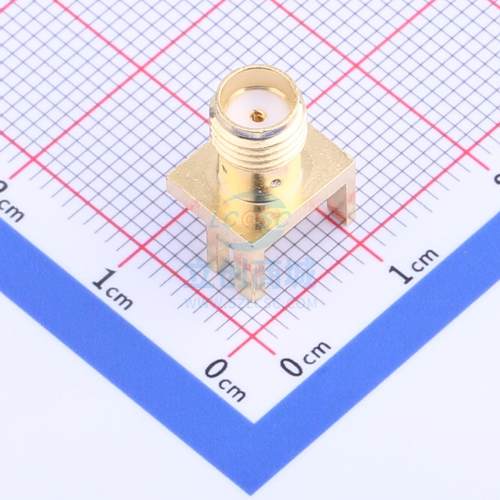 RF同轴连接器（天线座） 异形SMA母头母针for PCB L=14.28 HJ-SMA
