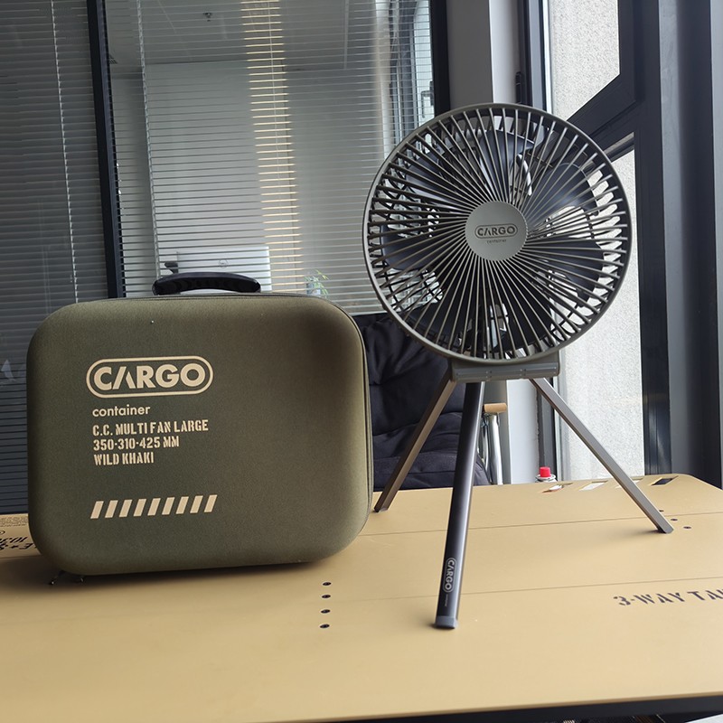 韩国CARGO大风扇新款静音便携小风扇户外移动蓝牙连接大号风扇