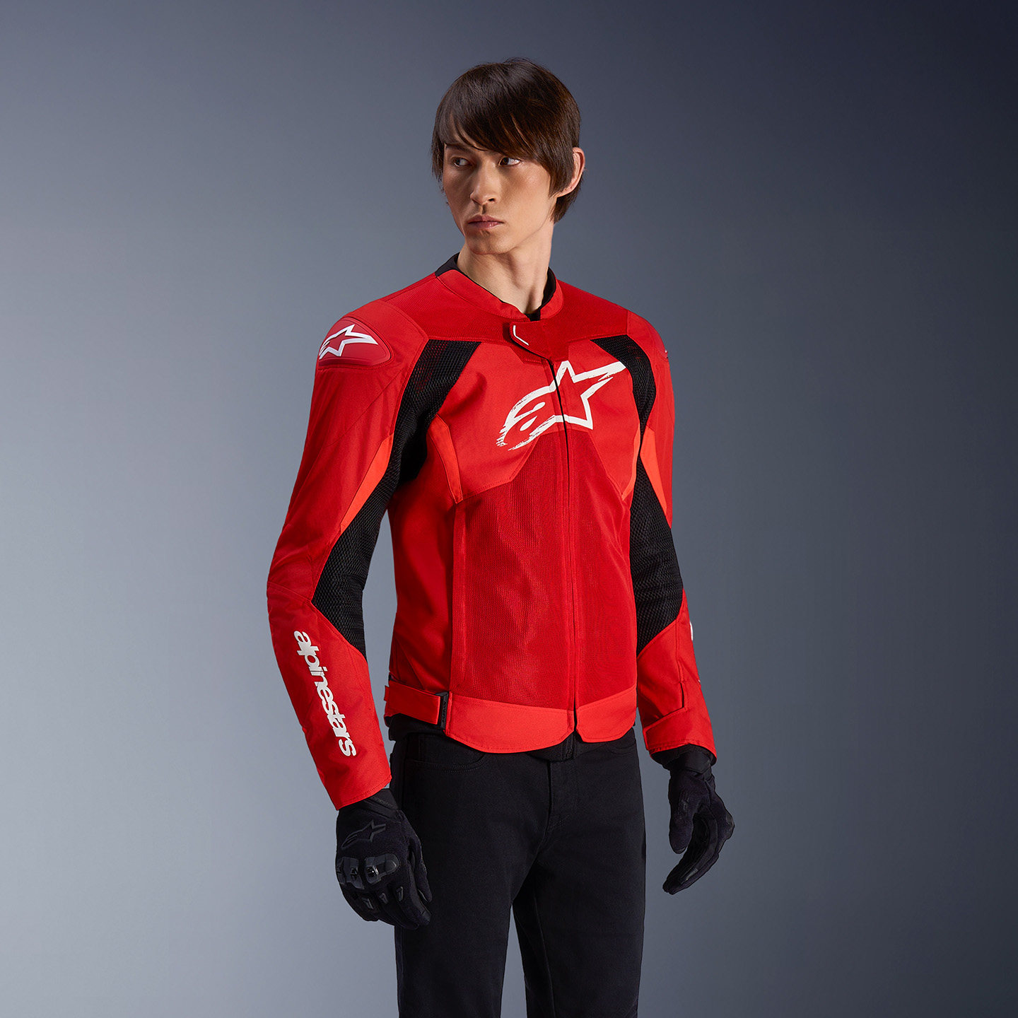 A星骑行服T-GP IGNITION V2夏季网眼透气摩托车服防摔运动机车服