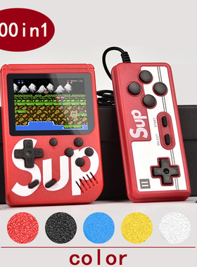 抖音sup迷你掌上游戏机400合一复古怀旧儿童电视游戏机玩具礼品款