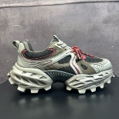 脏脏鞋 街拍复古增高运动老爹鞋 做旧擦色休闲鞋 小众款 男2026春季 款