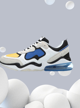 李宁男鞋COUNTERFLOW新款气垫减震休闲鞋秋冬季运动鞋AGCP117