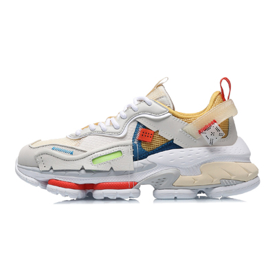 Lining/李宁正品CF溯系列隍城烟云-开封凌波漾女子休闲鞋AGLR118