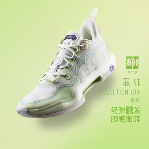 Lining/李宁正品驭帅Evolution Low男子低帮实战篮球鞋ABAS161