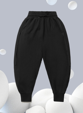 李宁正品新款潮流X成龙功夫系列男子运动休闲收口宽松卫裤AKLR215