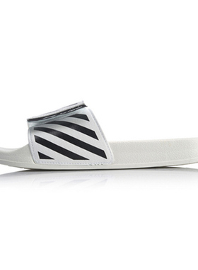 李宁正品休闲运动时尚潮流ins李宁联名系列男子拖鞋AGAQ023