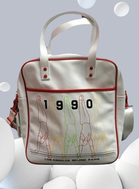 中国李宁男女通用包斜挂包手拎包时装周走秀款潮流时尚ABDN194