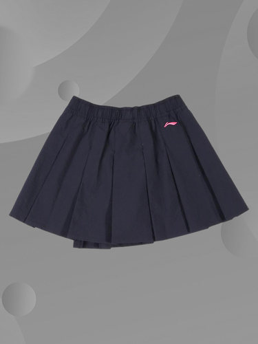 Lining/李宁正品新款女大童时尚透气舒适休闲运动半身裙YSKS112